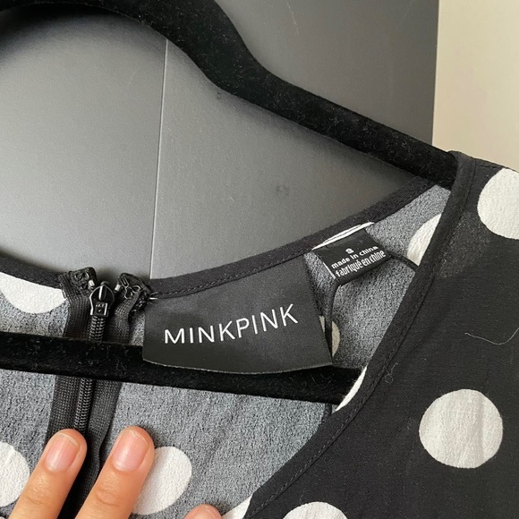 Mink pink babydoll dress - Picture 3 of 4